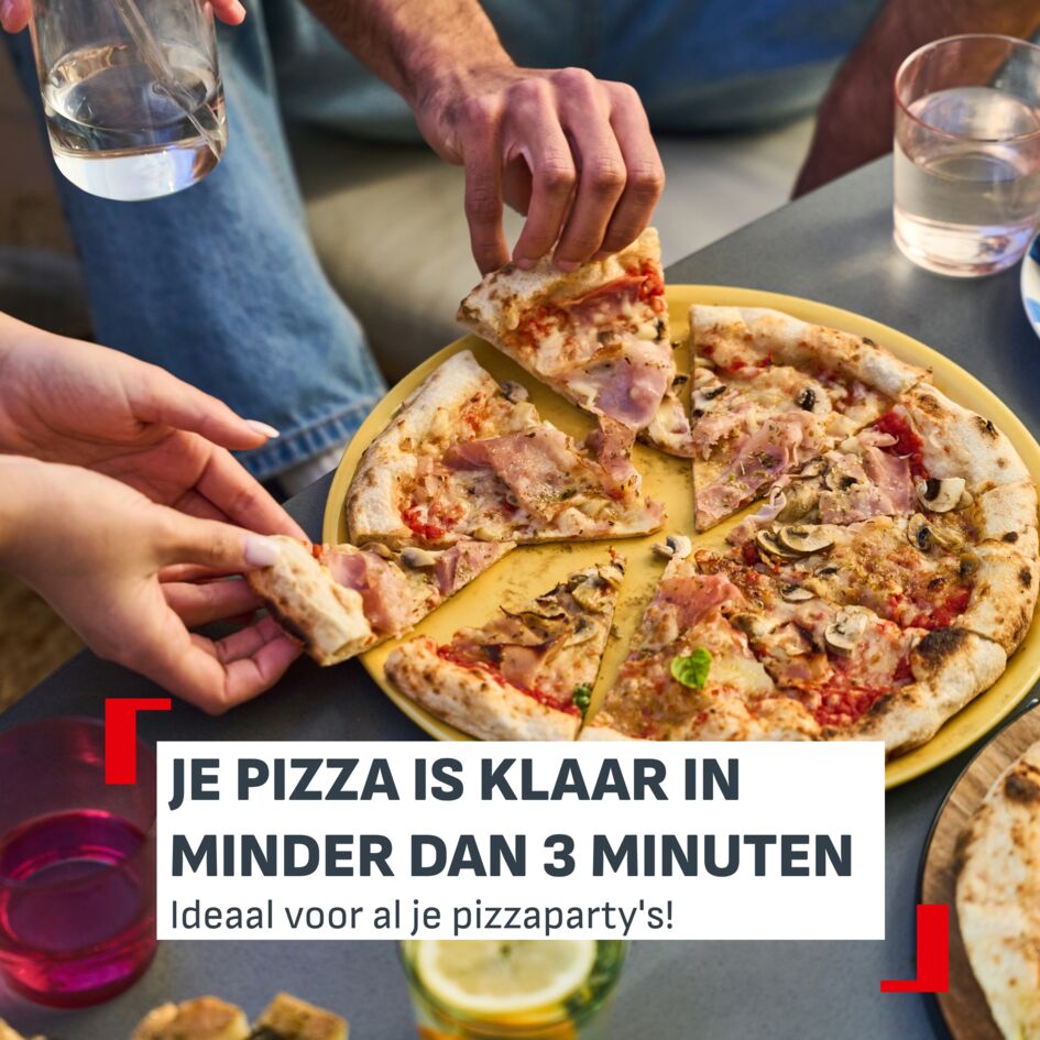 Pizza Pronto JM600T Elektrische pizza oven voor buiten