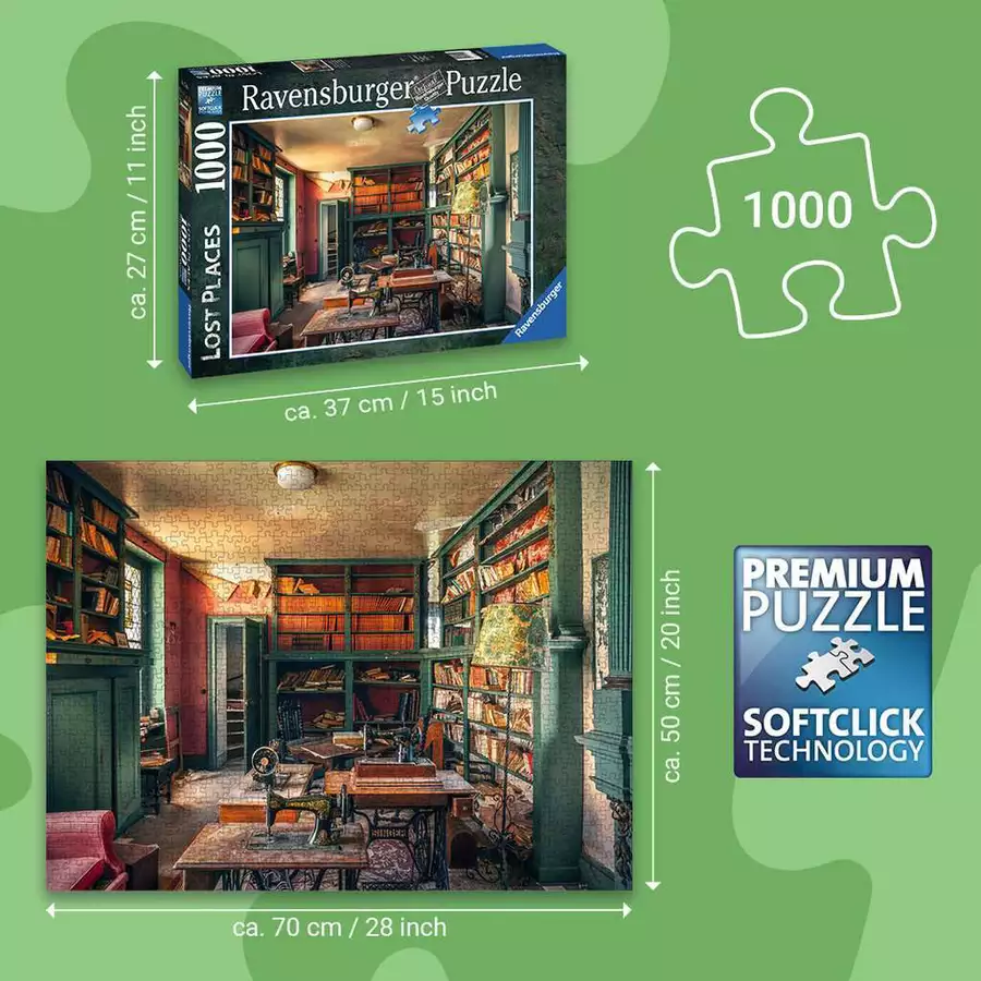 Ravensburger Mysterious castle library bunt