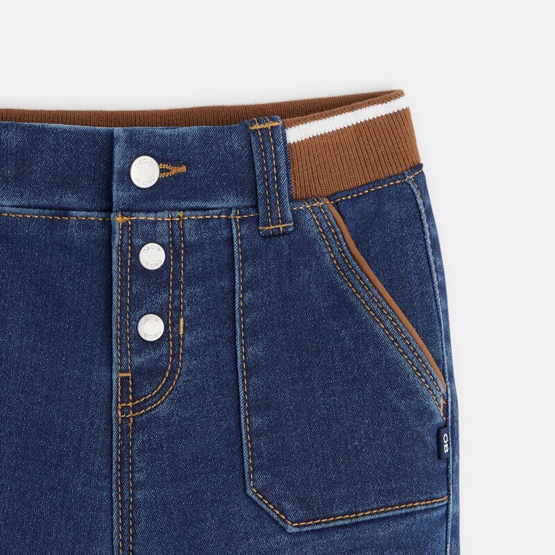 Jean confort ultra stretch bleu bébé garçon Bleu