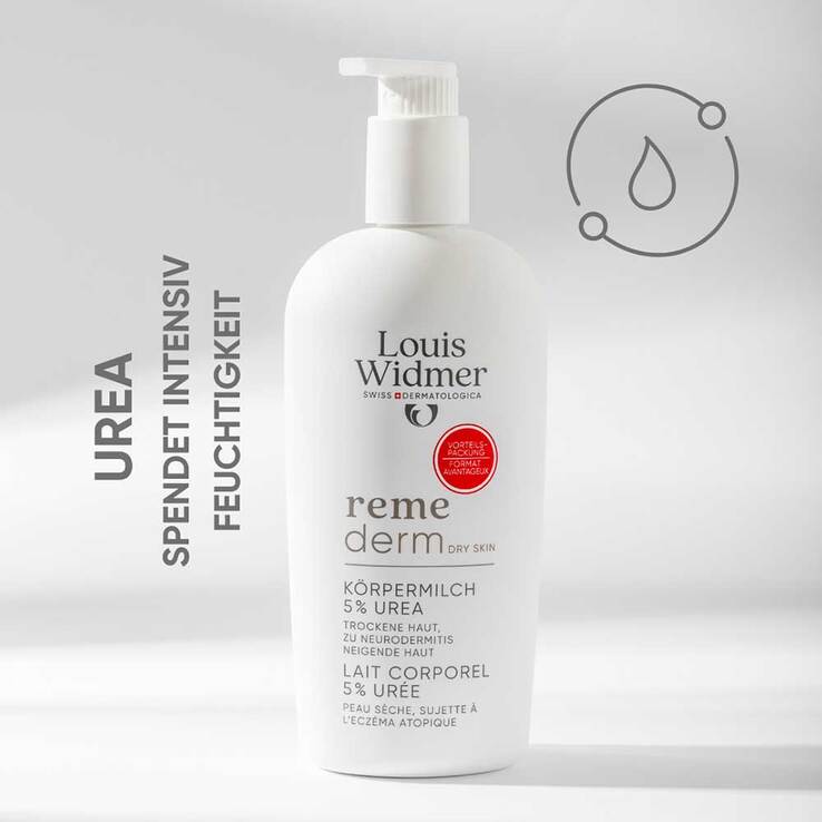 Widmer Remederm dry Skin Körpermilch 5% Urea, 400 ml