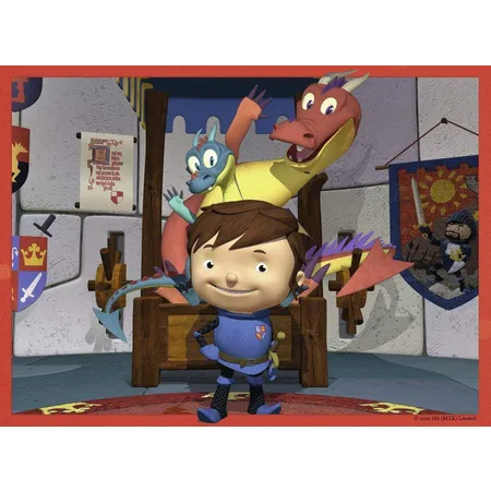 Ravensburger Puzzle Mike der Ritter, 2 x 24 Teile