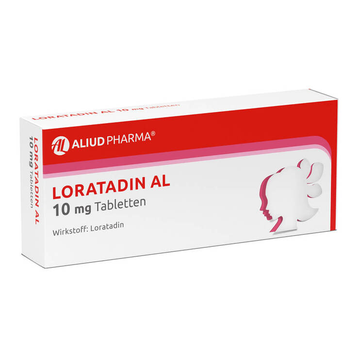 LORATADIN AL 10 mg Tabletten, 50 St
