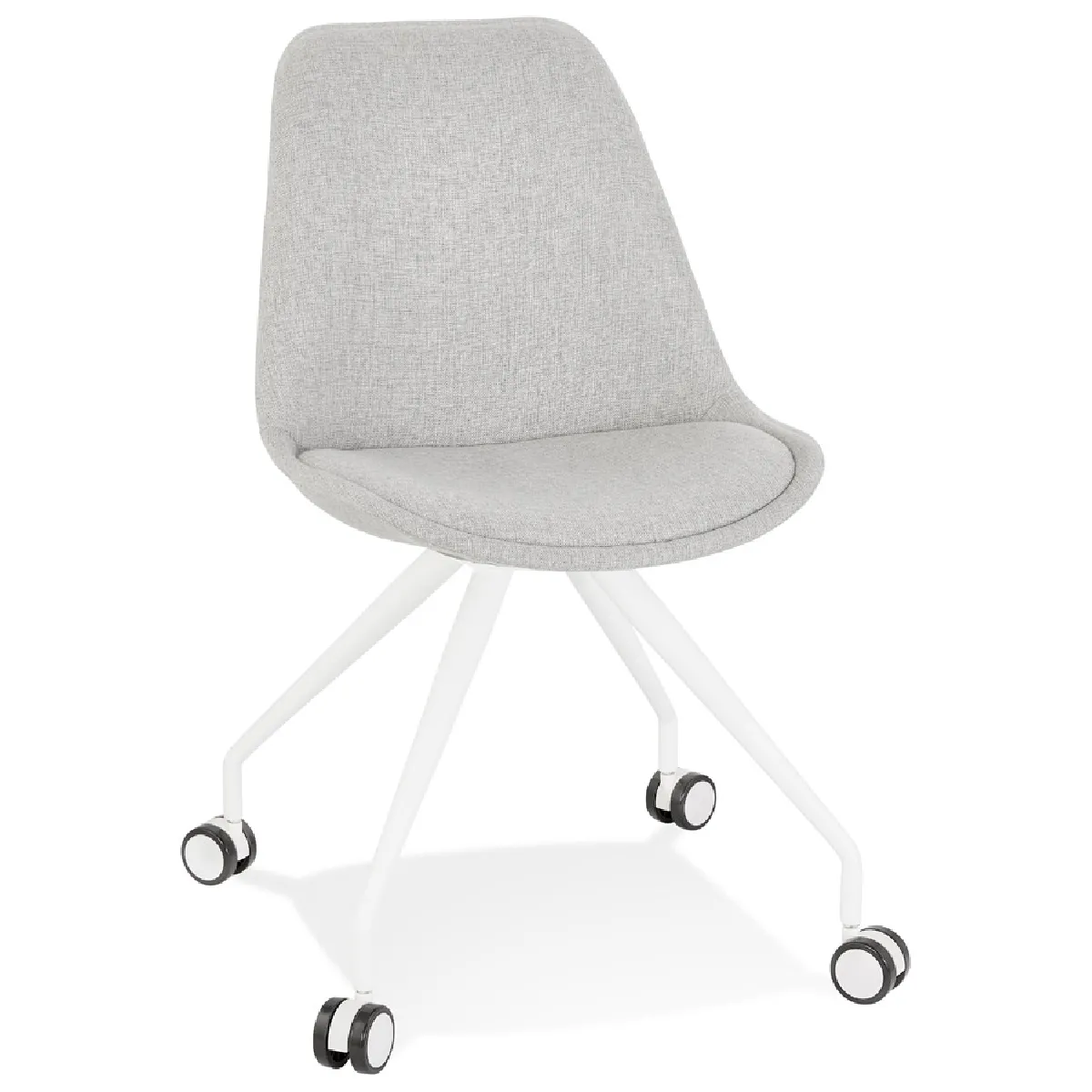 Alterego Chaise de bureau 'SNAP' - Gris