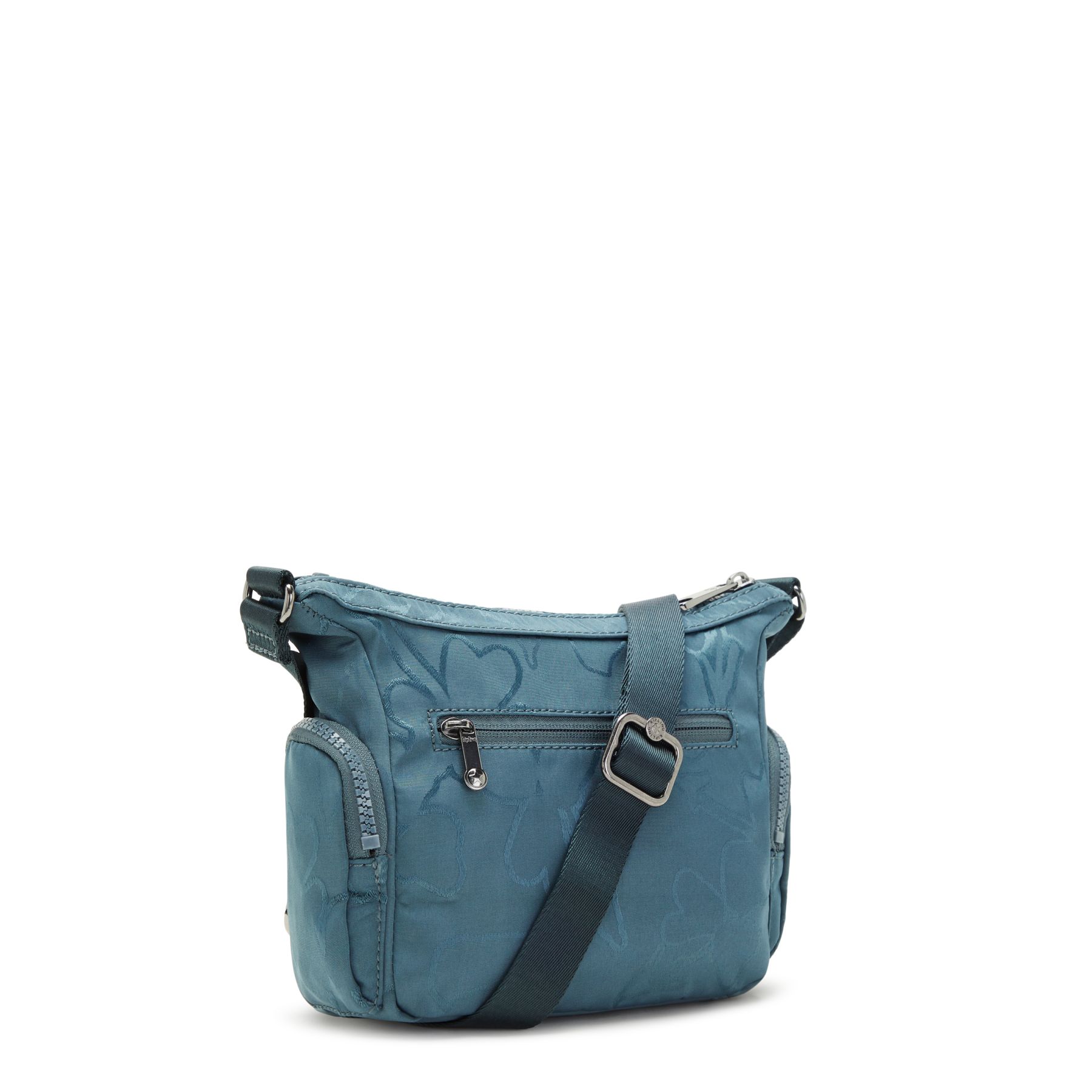 GABBIE MINI Petit sac à bandoulière avec sangle réglable - Nocturnal Grey Jacquard