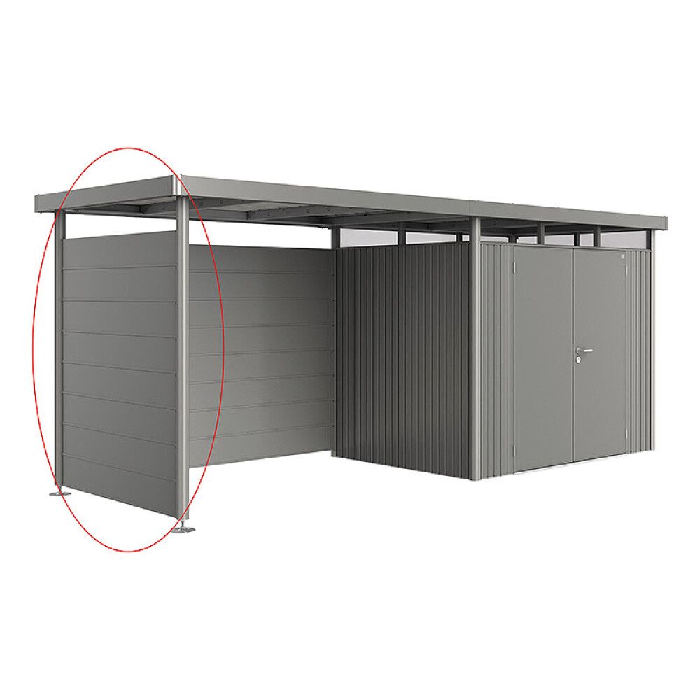 SIDEVEGG BIOHORT HIGHLINE H2 KVARTSGRÅ
