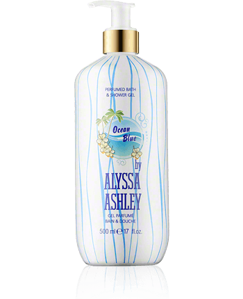 Alyssa Ashley Ocean Blue Bath & Shower Gel with Pump 500ml