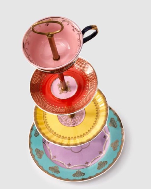 POLSPOTTEN Grandpa High Tea set
