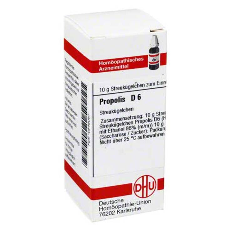 DHU Propolis D 6 Globuli, 10 g