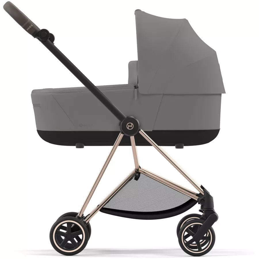 cybex PLATINUM Kombikinderwagen New Mios Rosegold Mirage Grey
