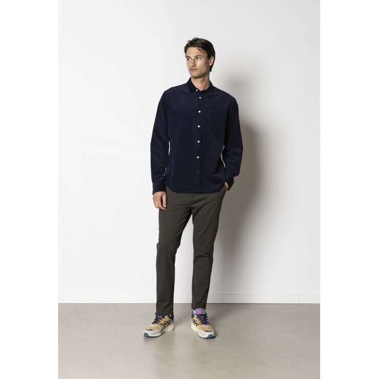 Clean Cut Copenhagen Jeppe corduroy shirt Dark navy