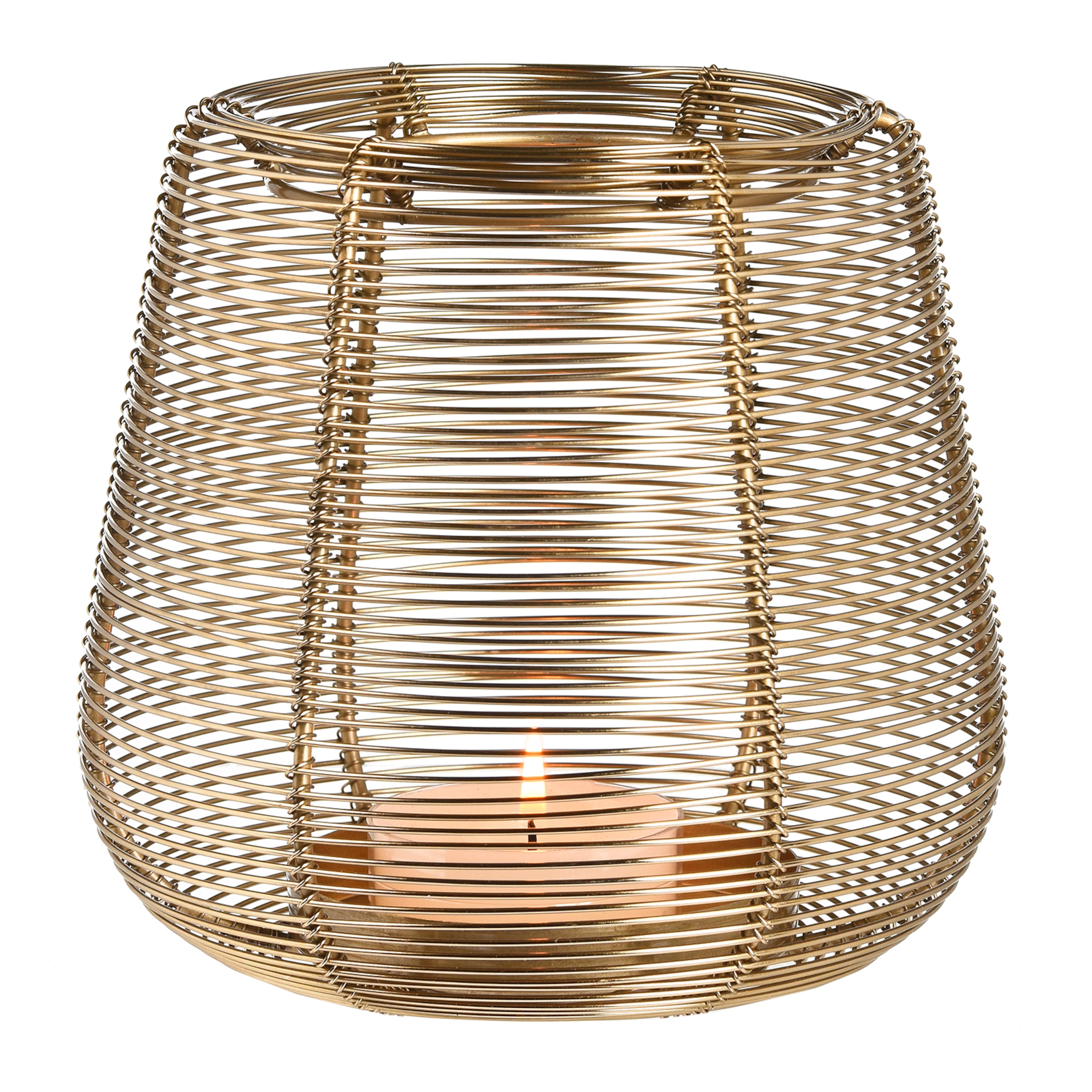 gold, ⌀ 16 x H 16 cm