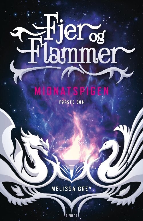 Fjer Og Flammer 1: Midnatspigen - Melissa Grey - Bog
