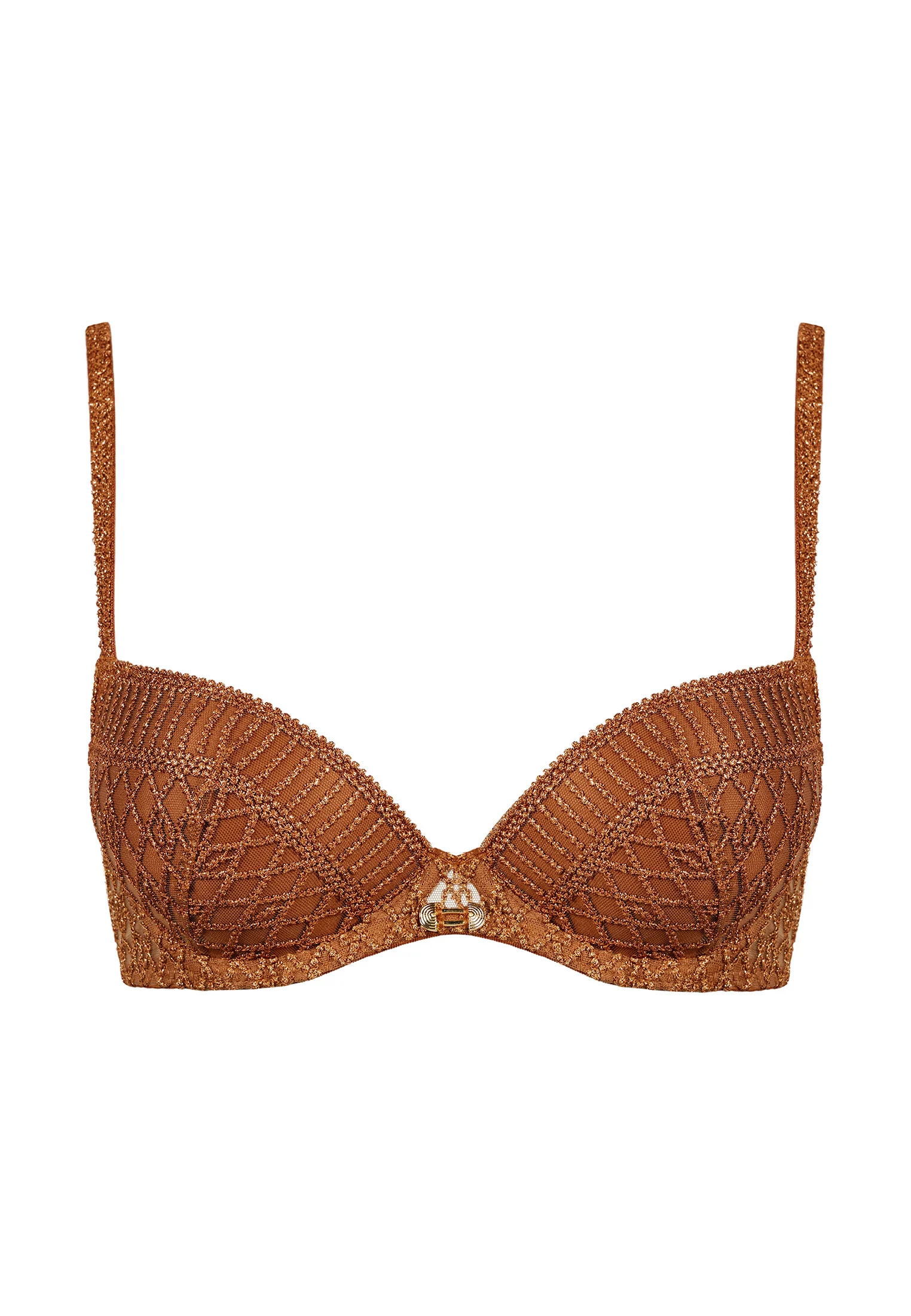 STARDUST DREAM - Soutien-gorge push-up coques | Doré