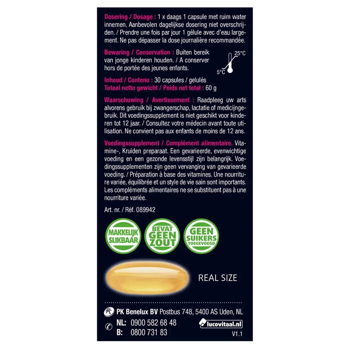 Menstruatie Support 30 capsules