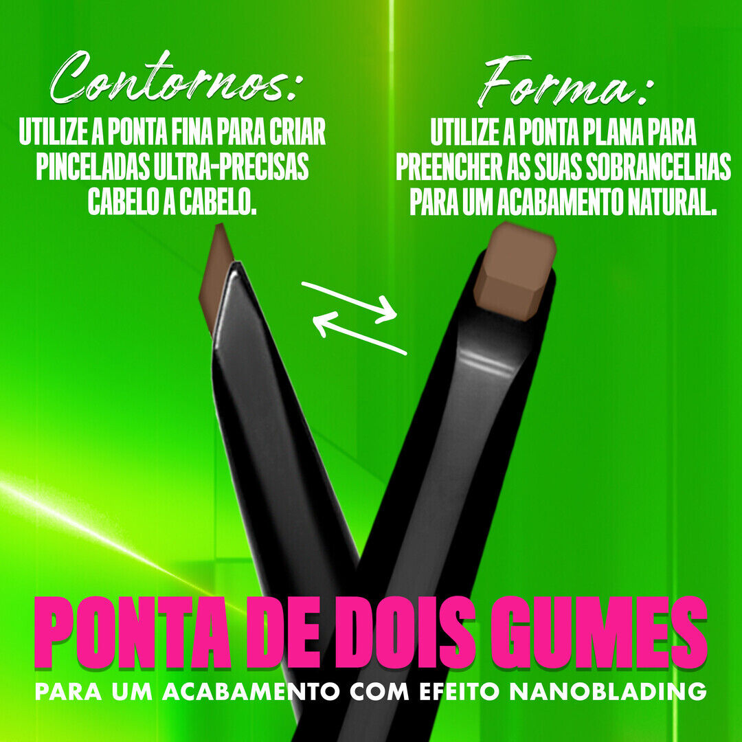 NYX Professional Makeup  Blade N Shade - Lápis de Sobrancelhas Nano