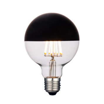 Handson LED Globe E27 8W=24W 245LM Mat zwart kopspiegel