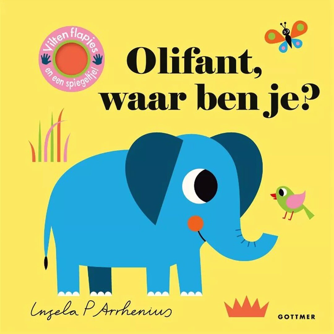 Uitgeverij gottmer boek olifant, waar ben je?