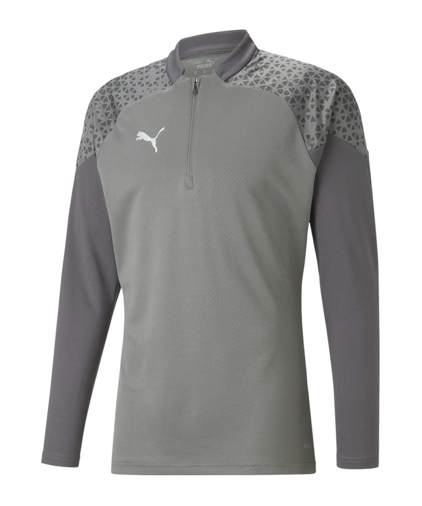 PUMA teamCUP HalfZip Sweatshirt Grau F13