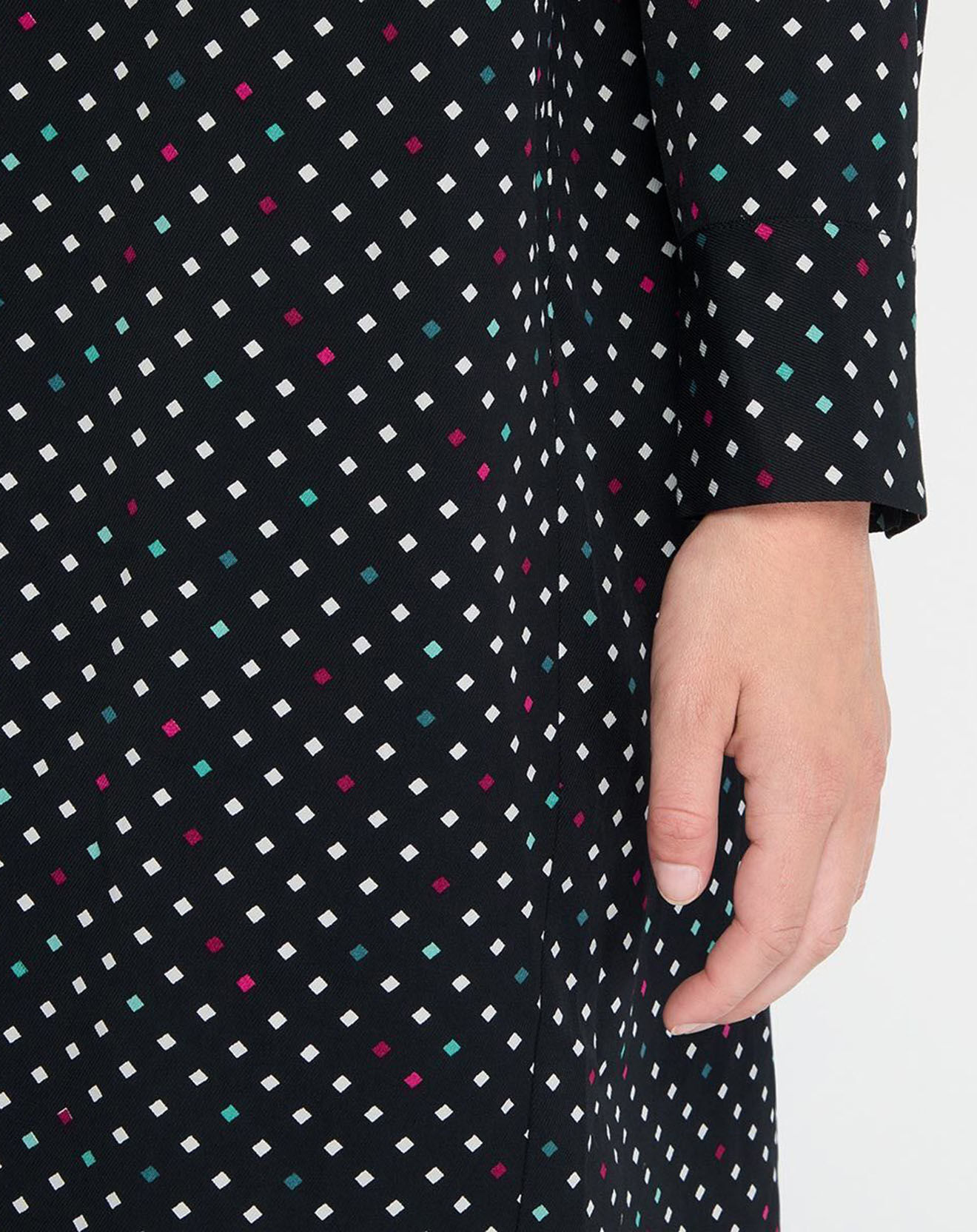 Jodhpur Robe Brama cravate noire