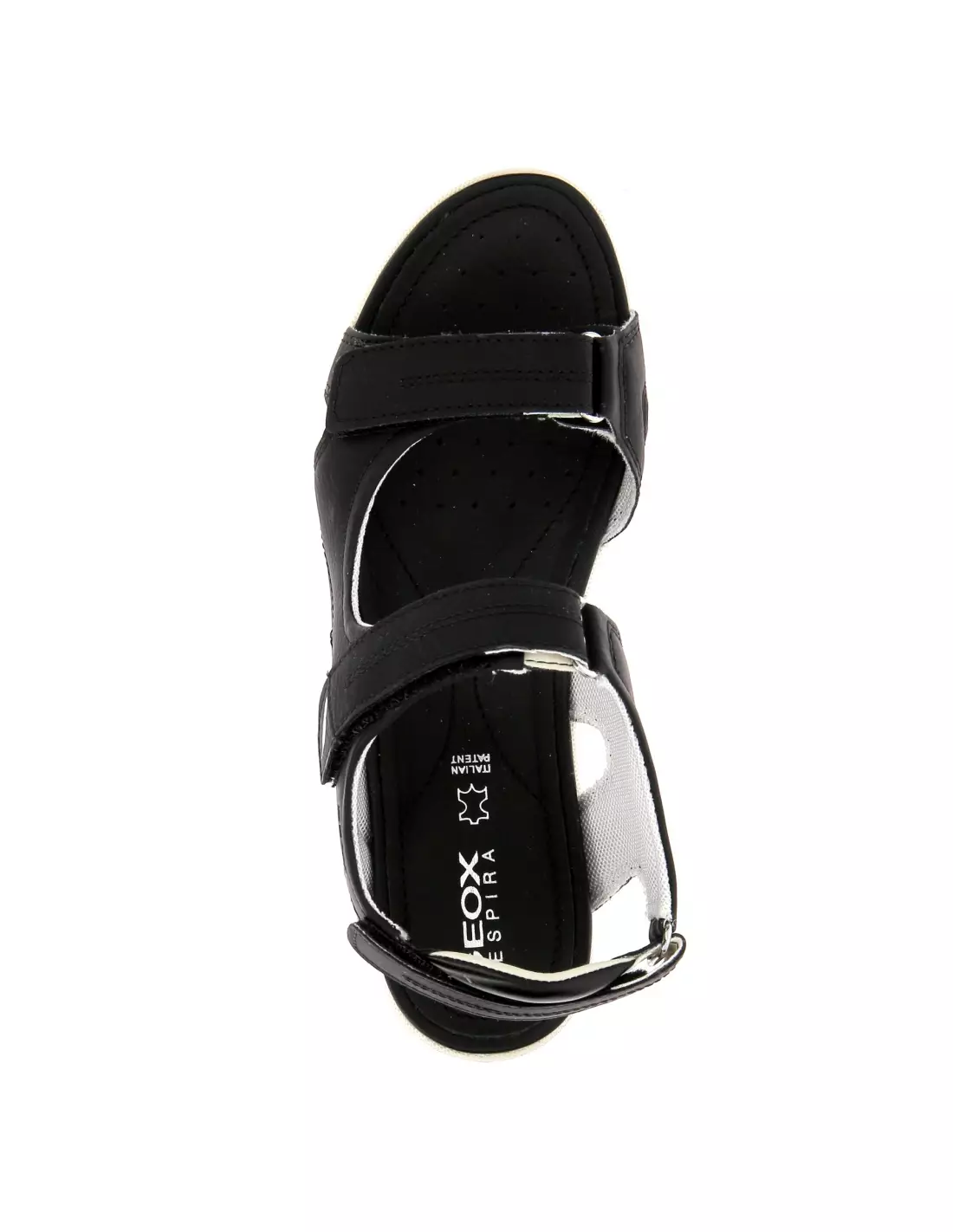 GEOX SANDALE VEGA - Sandales & nu-pieds C9997NOIR