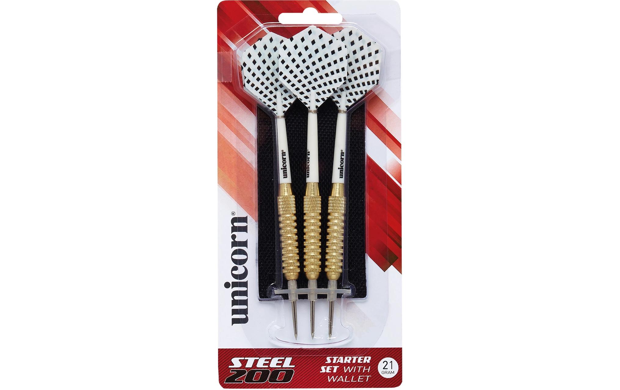 Dartpfeile Steeldart S200 21g, 3er-Pack3 Dartpfeile