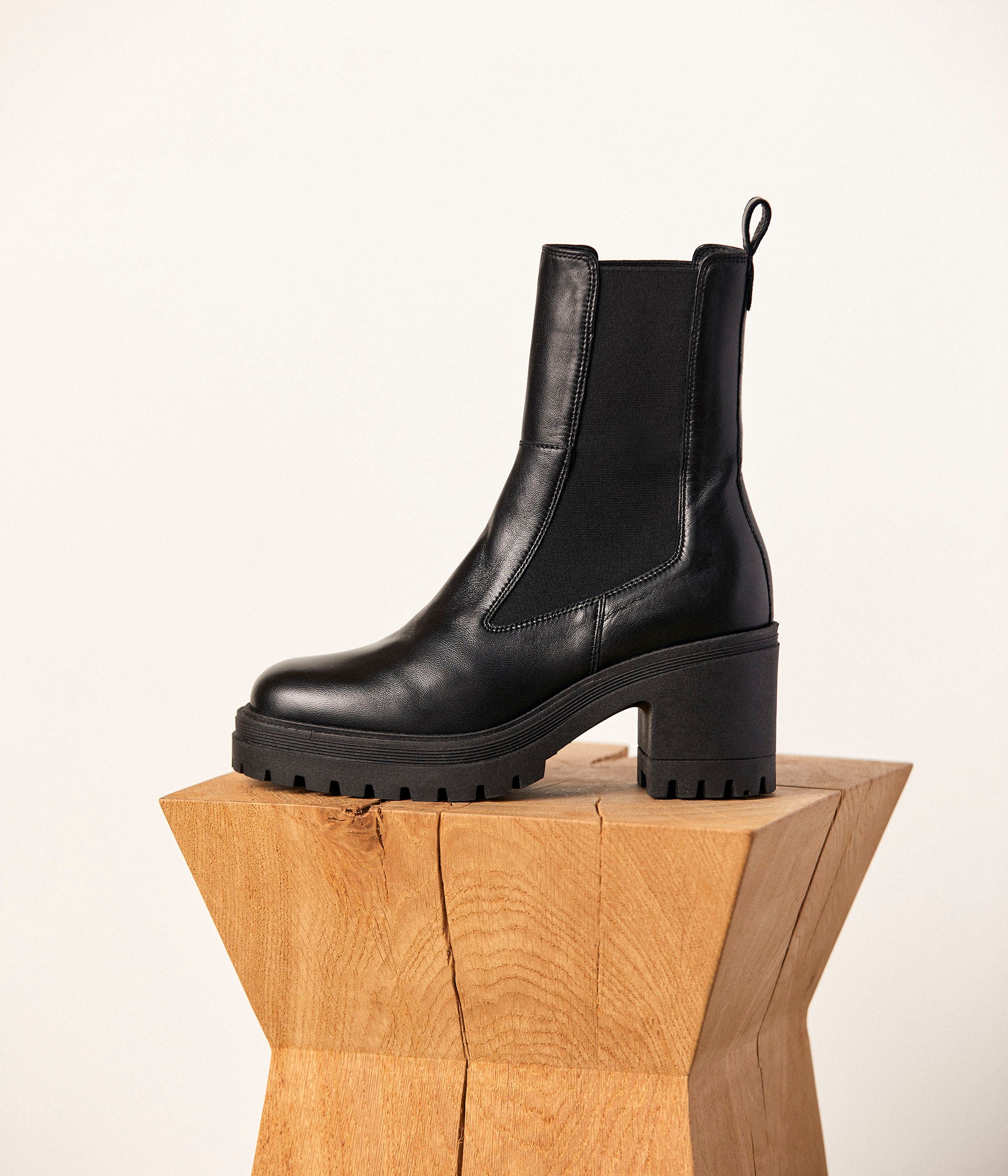 Boots à talon Alix