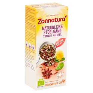 Zonnatura Biologische Thee Natuurlijke Stoelgang 20ST