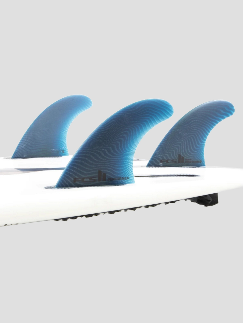 FCS II Performer Neo Glass Tri Small Fin Set pacific