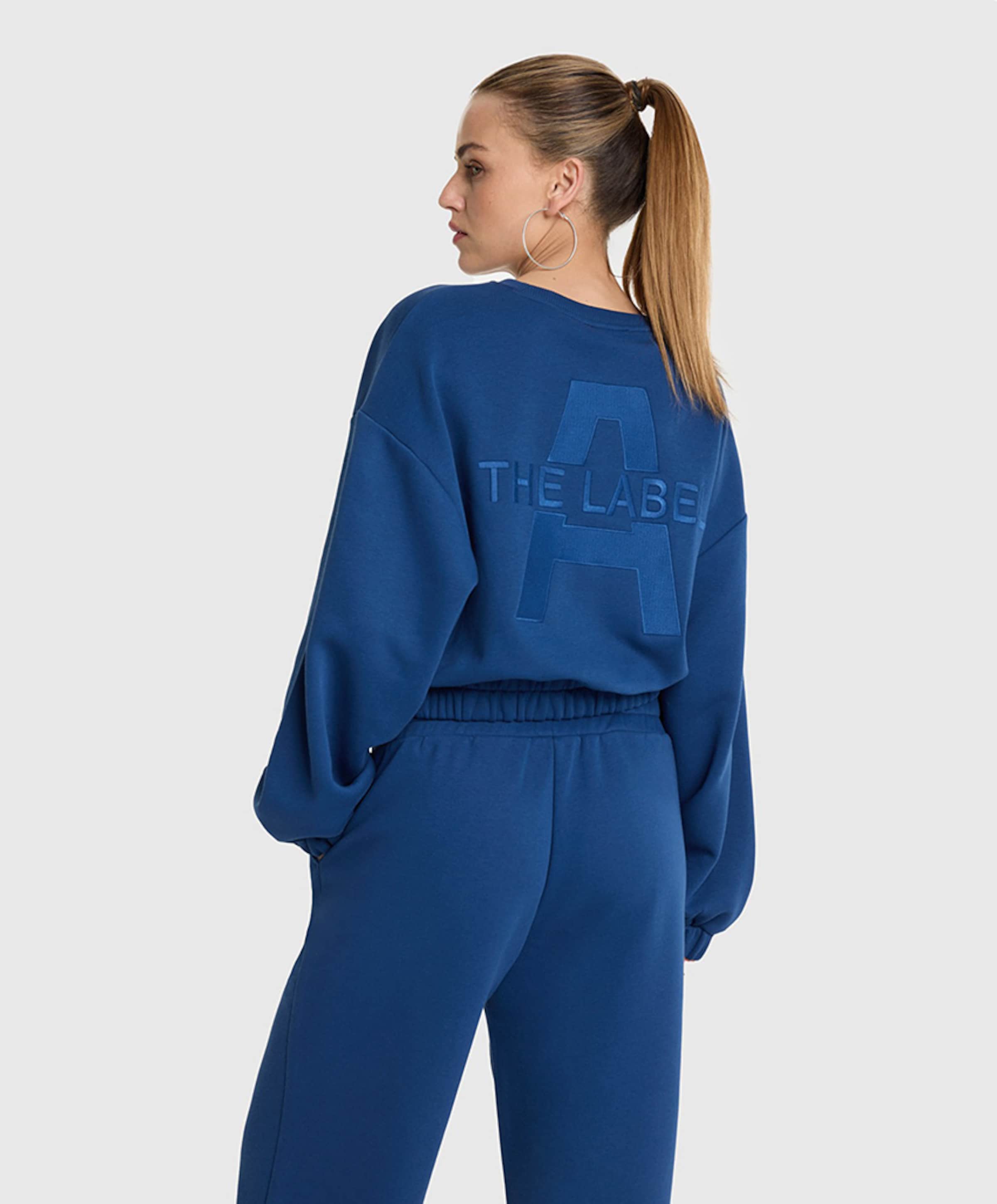 Alix The Label Dames sweater blauw