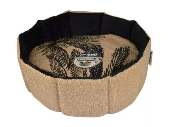Panier rond en Jute pour animaux 