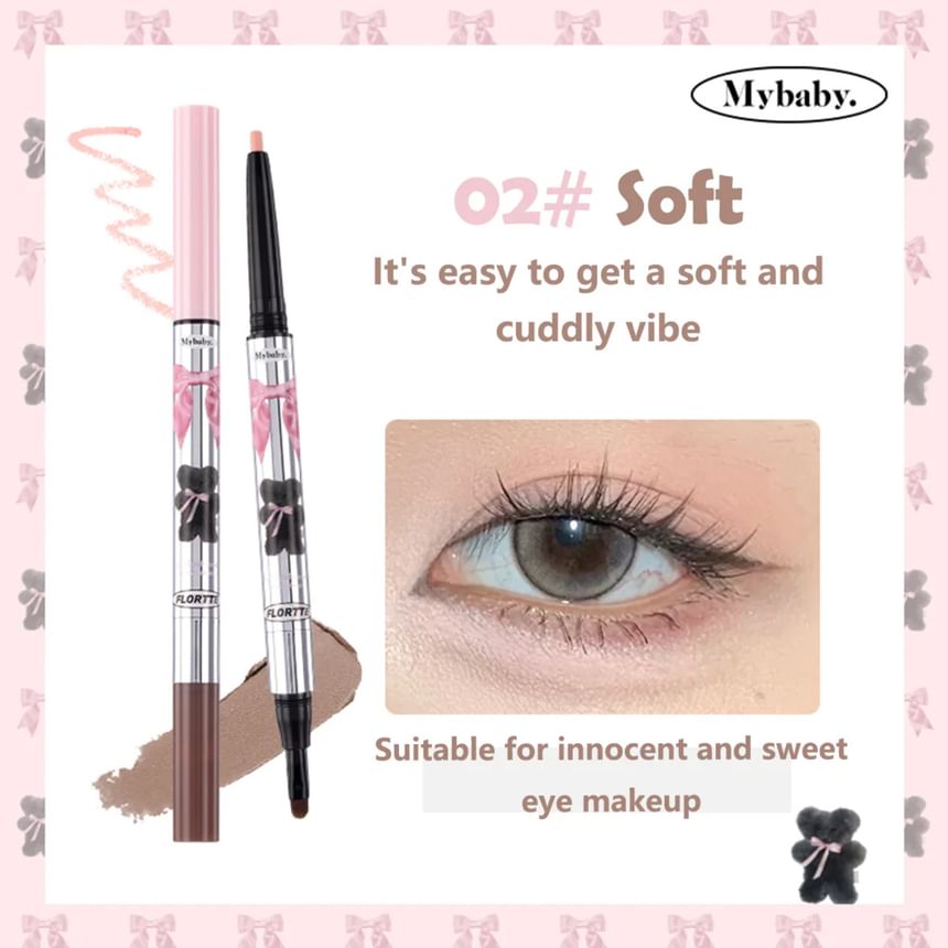 FLORTTE - 2 in 1 Aegyo Sal Pen - 4 kleuren