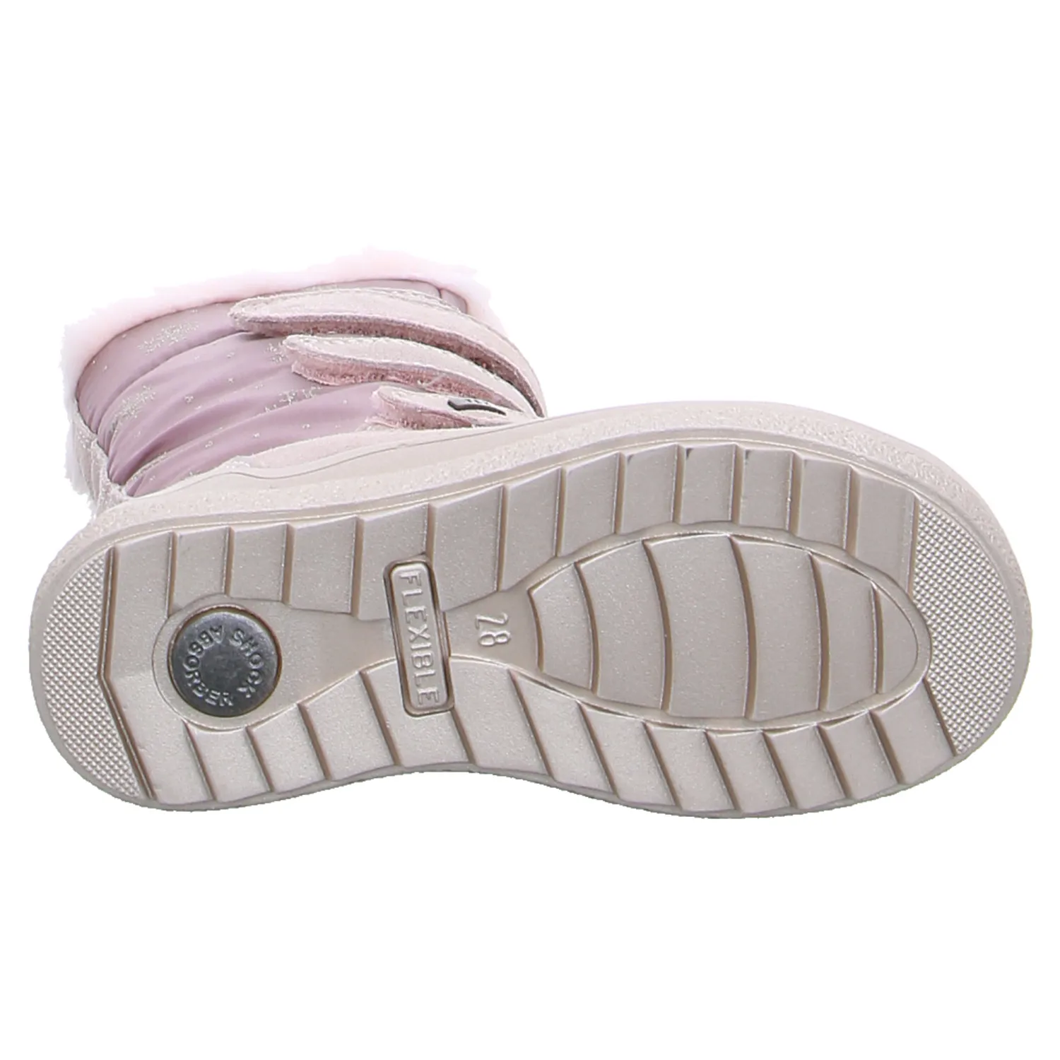 SCHUHENGEL Kleinkinder-Snowboot  Membran Rosa Synthetik  Stiefel