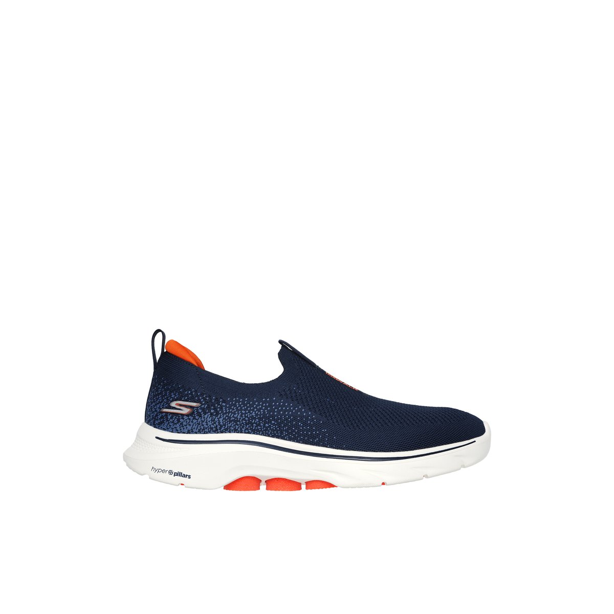 2X les points-Gowalk_7slip-Talon plat - Marine