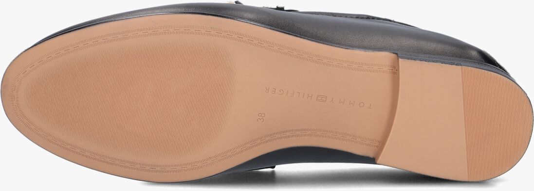 TOMMY HILFIGER zwarte tommy hilfiger loafers chain loafer
