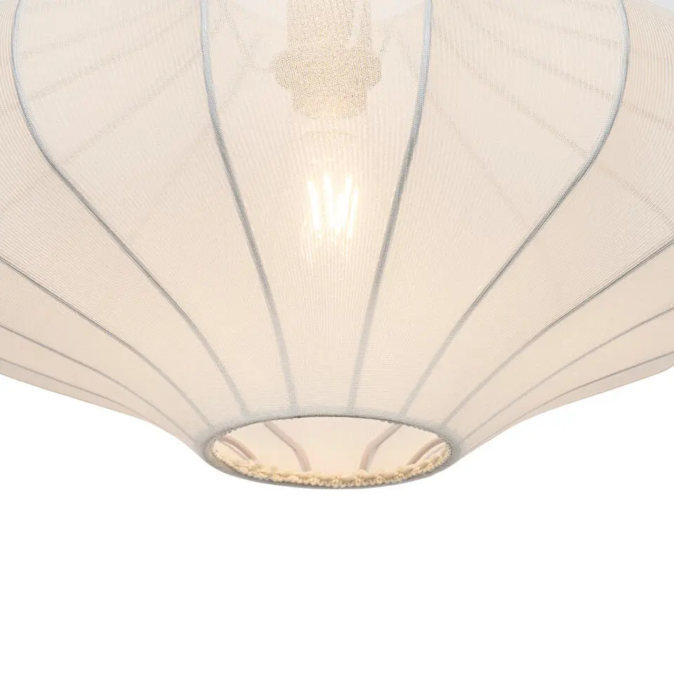Qazqa hanglampen plu wit e27