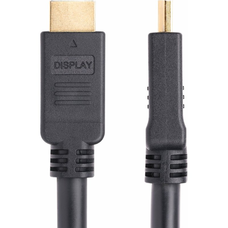 StarTech.com Câble HDMI 2.0 de 15 m, CMP, Classé Plenum, Câble HDMI Haut Débit, 4K 60Hz, HDR10/HDCP 2.2/ARC, Cordon HDMI Mural CMP