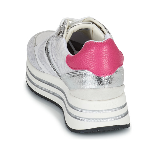 Geox - D KENCY B - Gris / Rose
