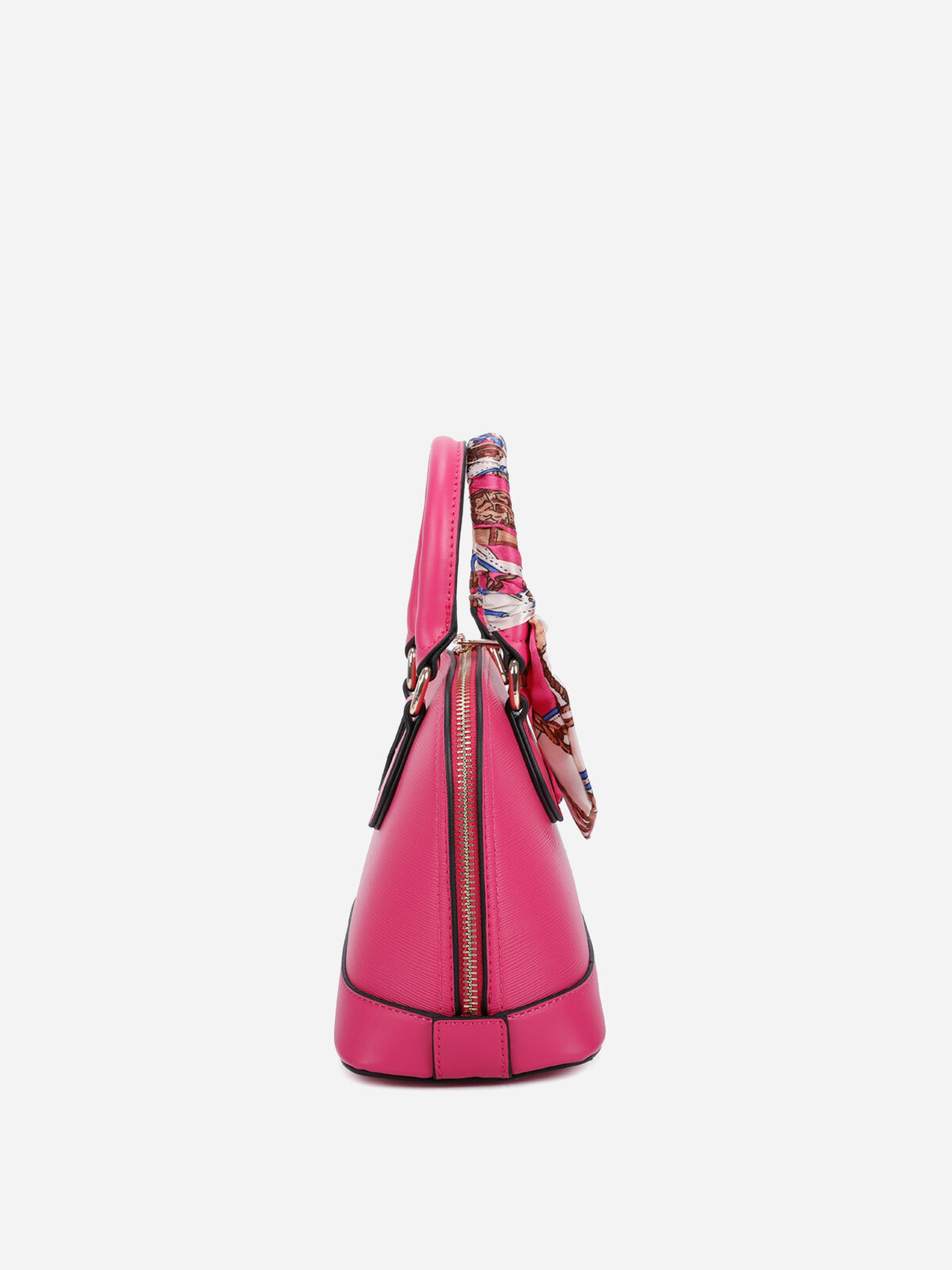 Petit sac à main avec ruban- Rose bonbon