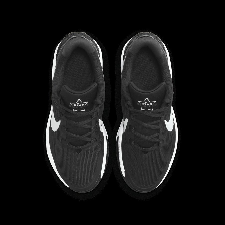 Nike Star Runner 4 Big Kids' Road R BLACK/WHITE-ANTHRACITE