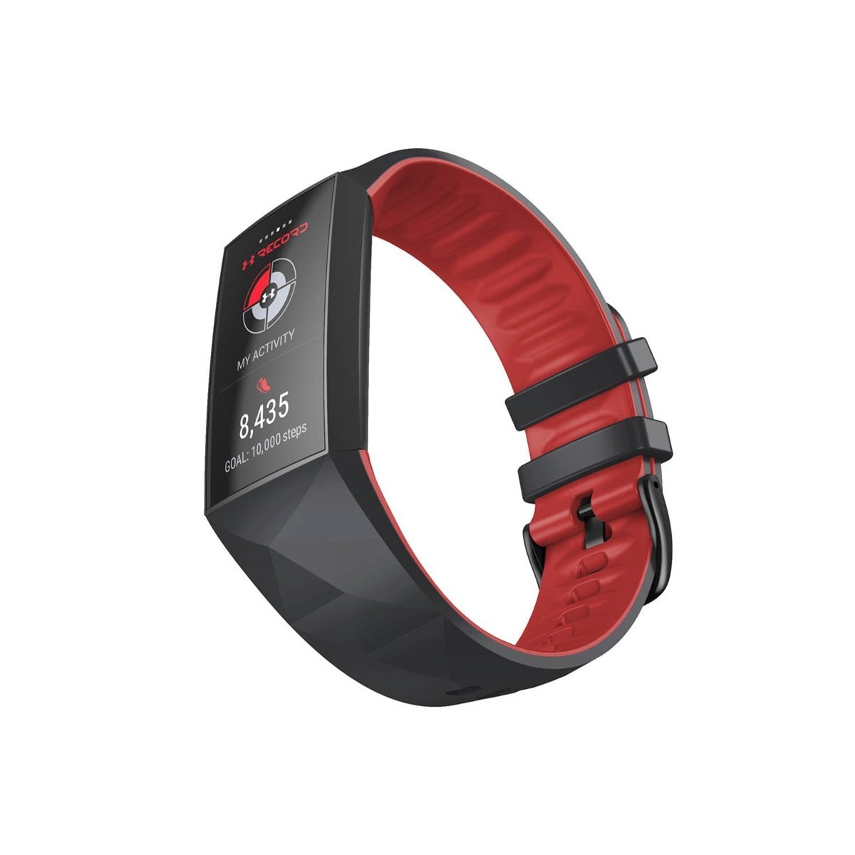 Twin Sport armbånd Fitbit Charge 3 - Svart/rød