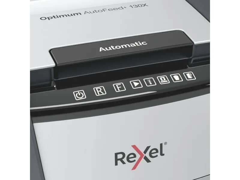 Makulator Rexel Optimum AutoFeed  130X krydsmakulering 4x28 mm (P-4)