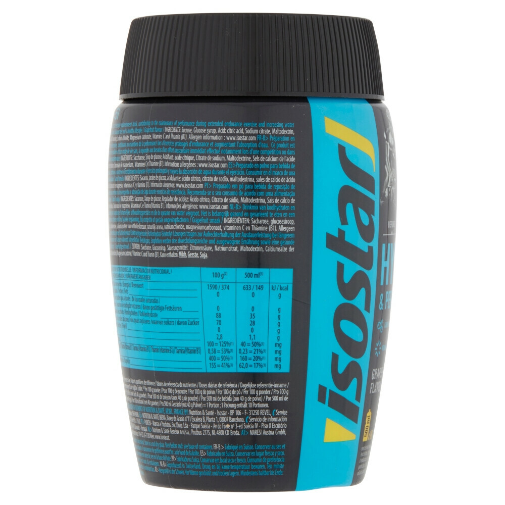 3x Isostar Hydrate & Perform Grapefruit400 gr