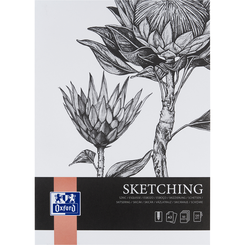 Oxford Skizzenblock Art, A3, blanco