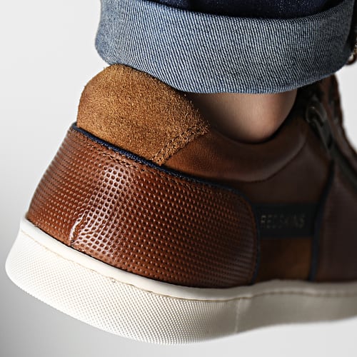 Baskets Distrait PO8412P Cognac Marine