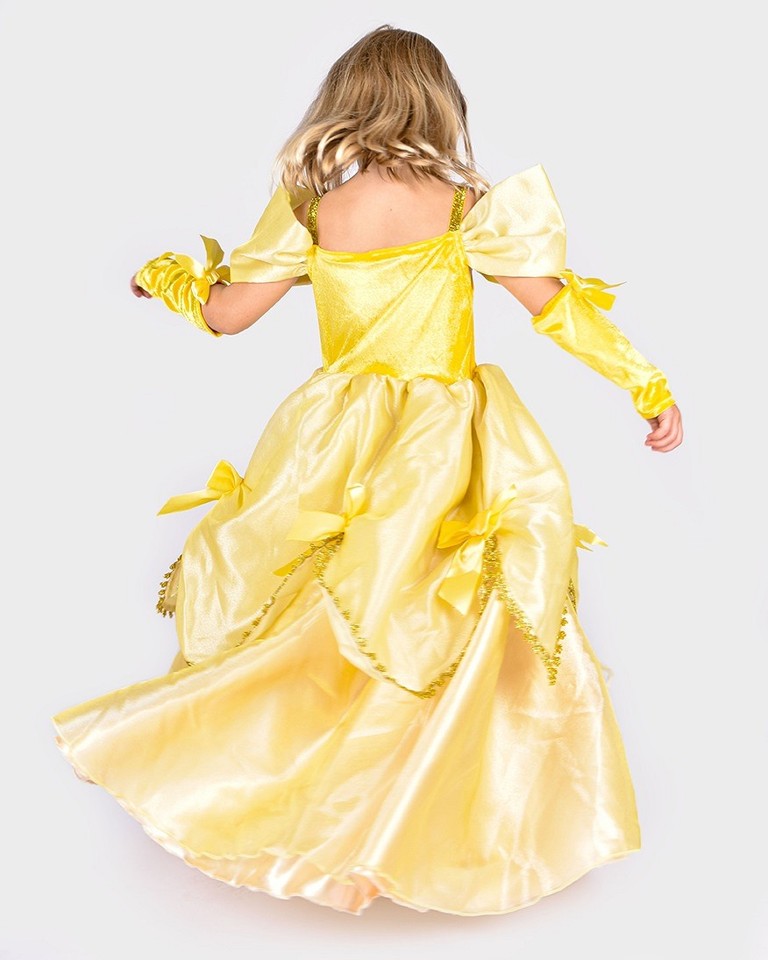 Den Goda Fen - Princess dress - Yellow (98-104 cm) (F60621)
