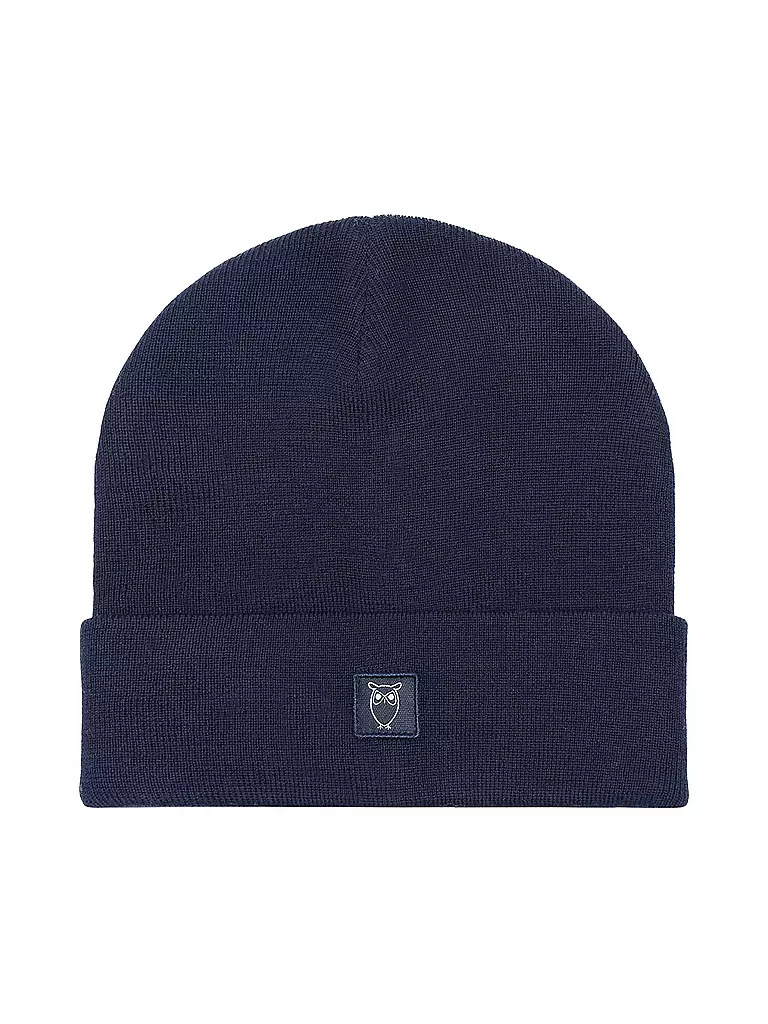 KNOWLEDGE COTTON APPAREL Mütze - Haube blau