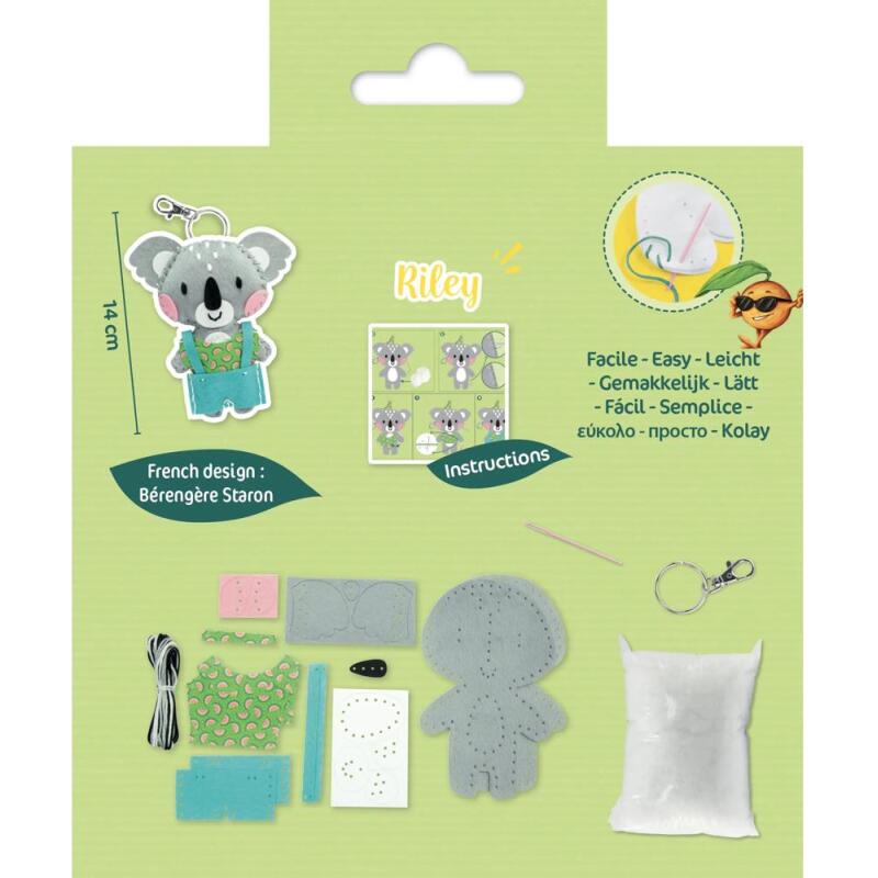 Mini Couz'In, Riley le koala - Gris