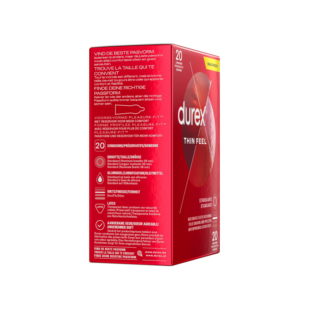 Durex Condooms Thin Feel 20 stuks