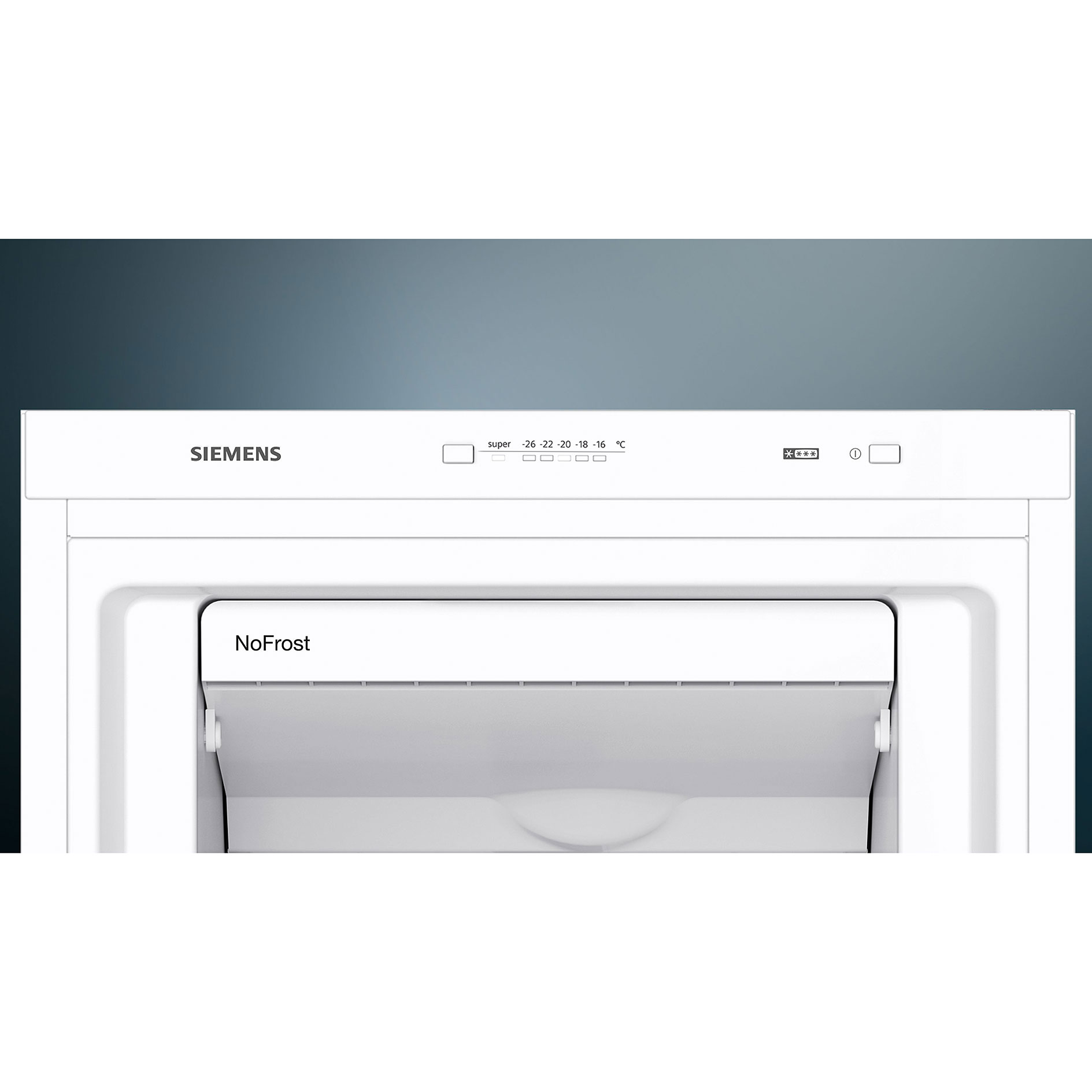 SIEMENS Gefrierschrank GS33NVWEP - weiß - E
