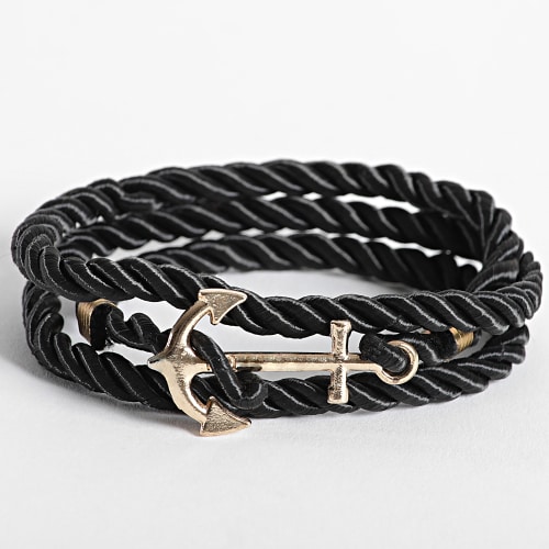 Bracelet AE127 Noir Doré